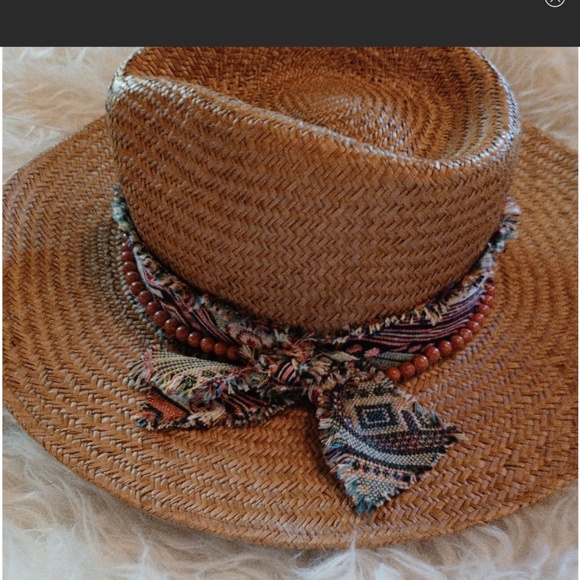 Wyeth boho straw  hat
